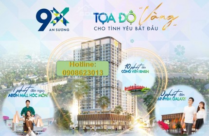 Căn hộ liền kề Aeon Mall Hóc Môn 9X An Sương, chỉ 30Tr/m2 có ngay hộ khẩu Thành Phố